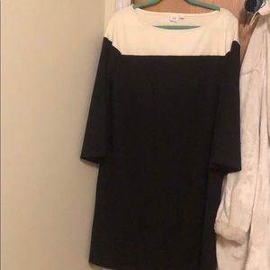 Gap work dress with bell sleeves